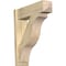 Ekena Millwork Funston Rough Sawn Craftsman Outlooker, Douglas Fir, 8"W x 28"D x 32"H OUT08X28X32FST04RDF - alternate 1